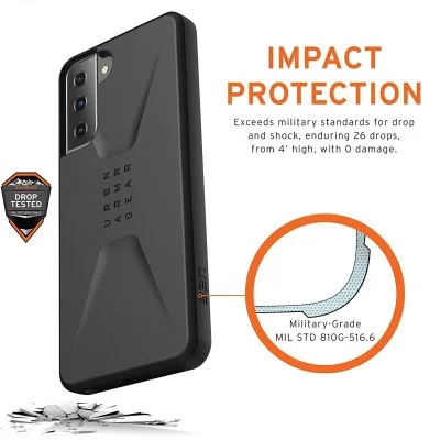 Cover Samsung S21 Plus Civilian Case Uag - Black